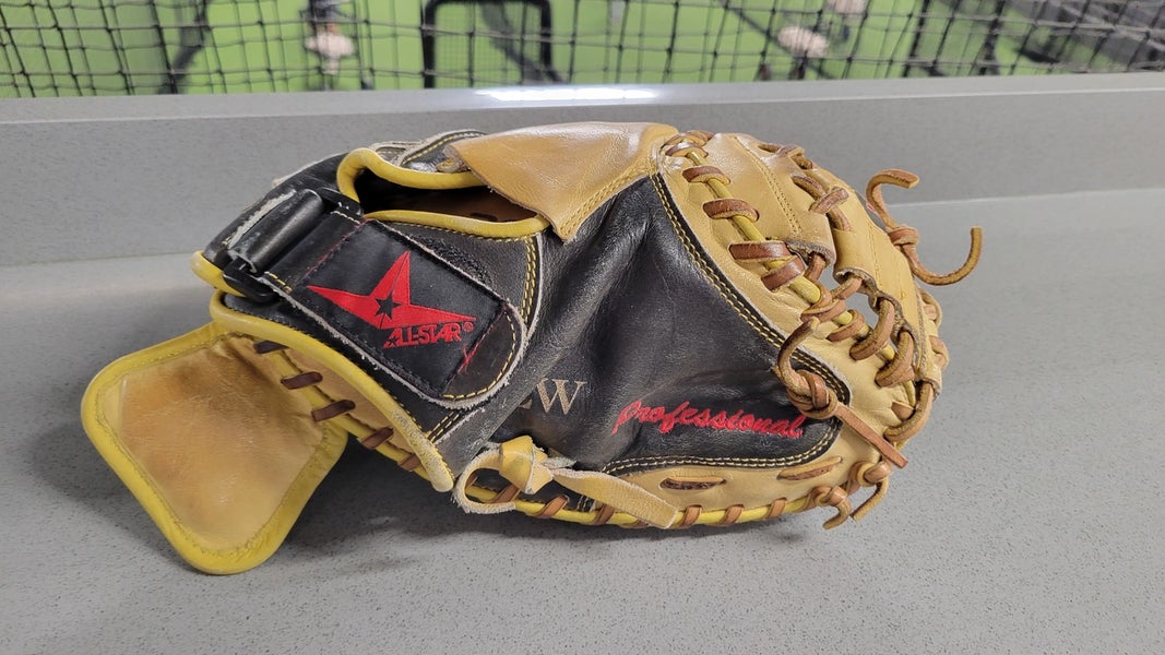 Baseball Glove Used All Star Right Hand Throw Catcher's CM3100SBT 33"