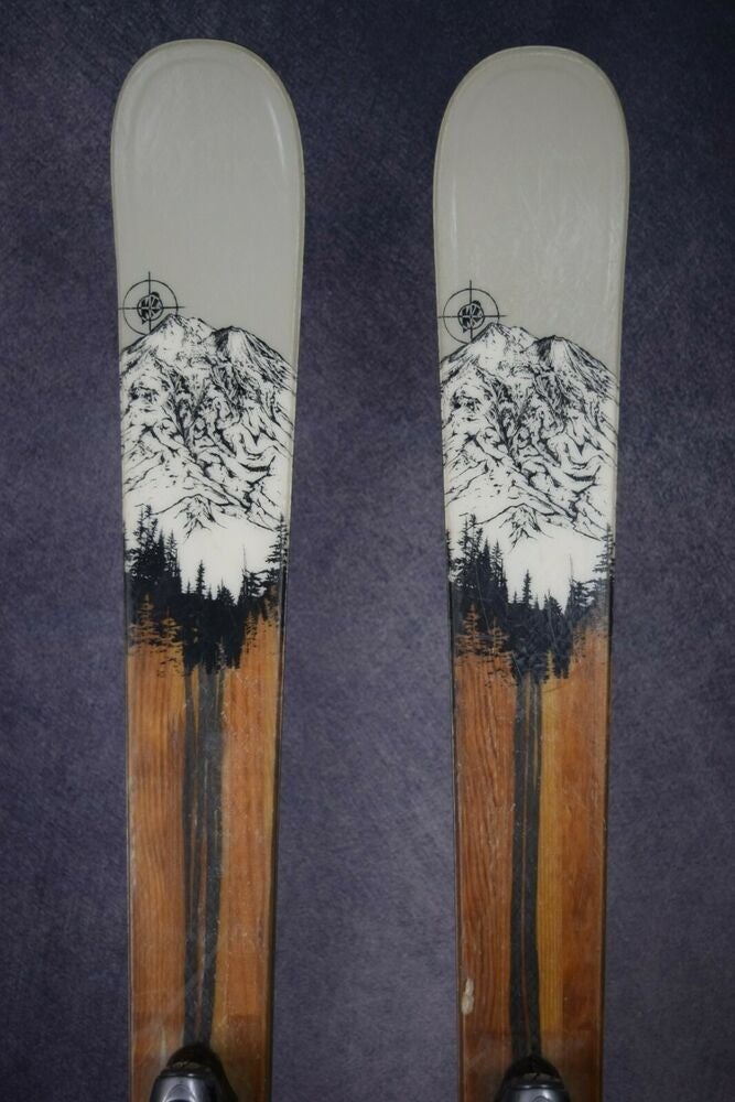 K2 Fujative 179cm 2007/スキー板ビンディング付 スキー板 スキー K2 pep fujas pro model パウダー フリーラン 地形