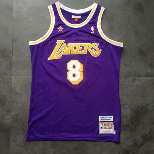 Kobe Bryant Purple Jersey Small NTW