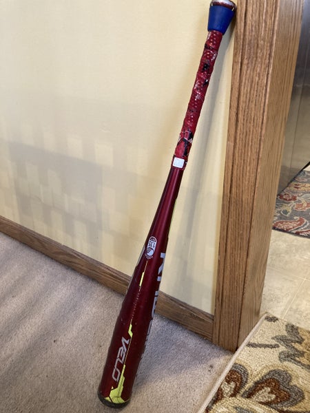 Bat Used USSSA Certified 2017 Rawlings Hybrid Velo (-10) 19 oz 29"