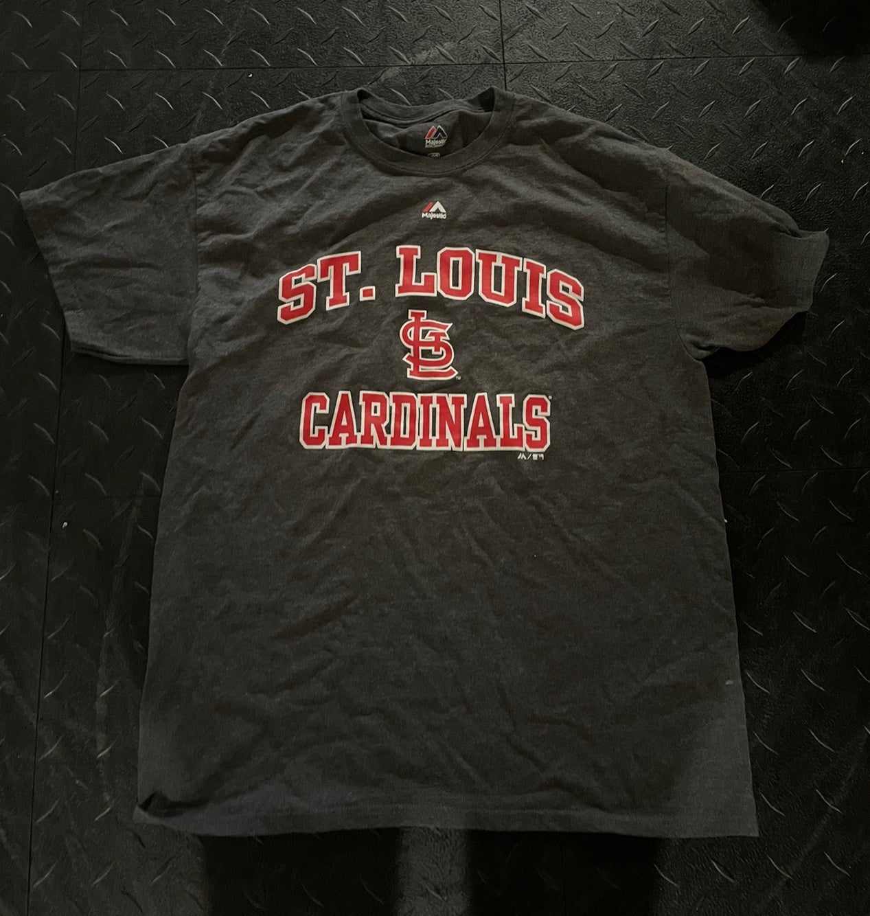 St. Louis Cardinals Boys Performance T-Shirt by Majestic