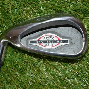 Callaway 	Big Bertha 	6 Iron 	Left Handed	37.5"	Graphite	Light 	New Grip