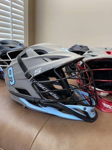 Used cascade s Matte Grey with Carolina Chin