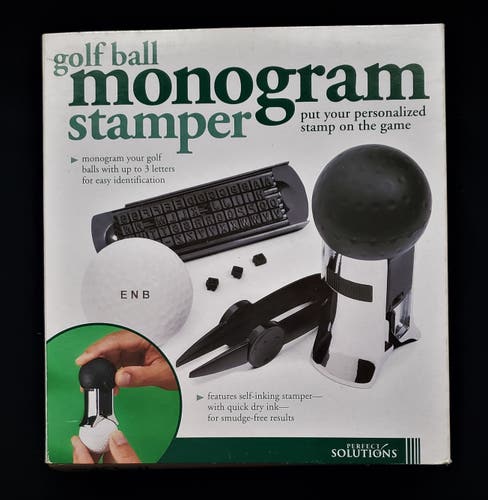 Golf Ball Monogram Stamper