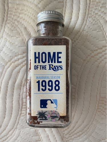 Tampa Bay Rays Tropicana Field dirt from the 1998 inaugural season