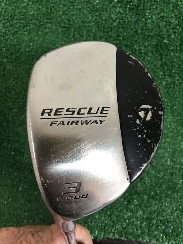 TaylorMade Rescue Fairway 3 Wood Lefthanded LH With Regular Steel Shaft