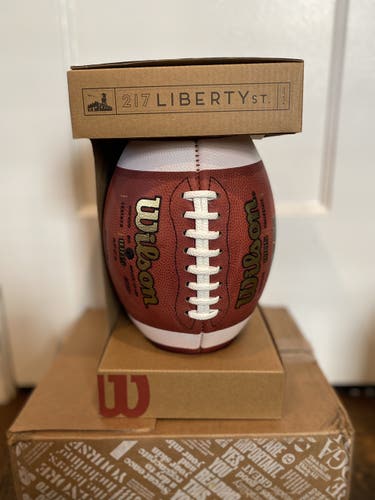 WILSON 1005 GAME FOOTBALL 2019 Stagg Bowl XLVII -Genuine Game Ball