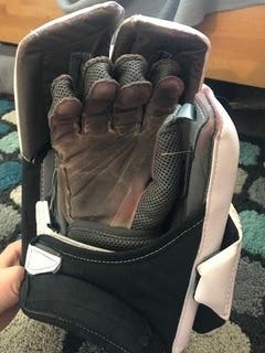 Used Regular Warrior Ritual GT blocker and Warrior GT Pro catcher