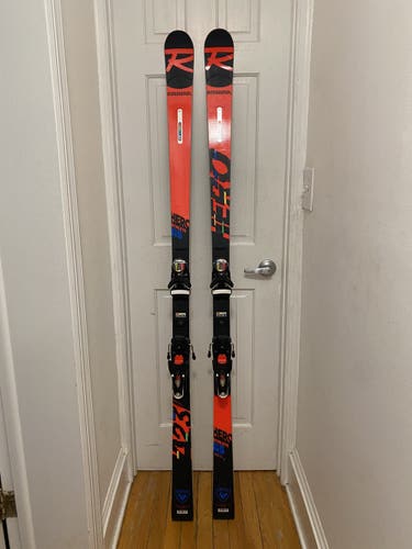 2022 Rossignol Hero Athlete GS 175 cm W/ Look Rockerace 12