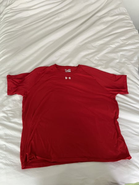 Plain Red Under Armour shirt