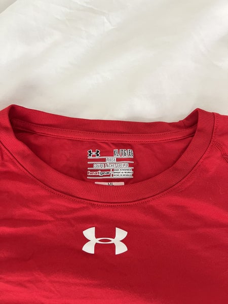 Plain Red Under Armour shirt