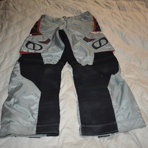 MSR MX Strike Force Convertible Motocross Pants, Black/Gray, Size 30