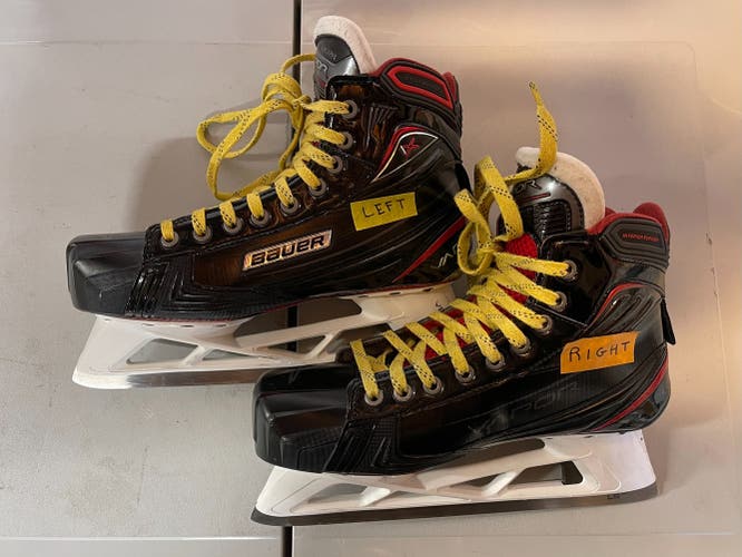 Bauer Vapor 1X Pro Goalie Skates size 9.5 D / Regular