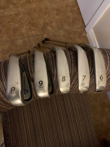 Men's Callaway Stiff Flex Graphite/Steel Shaft Strata Iron Set
