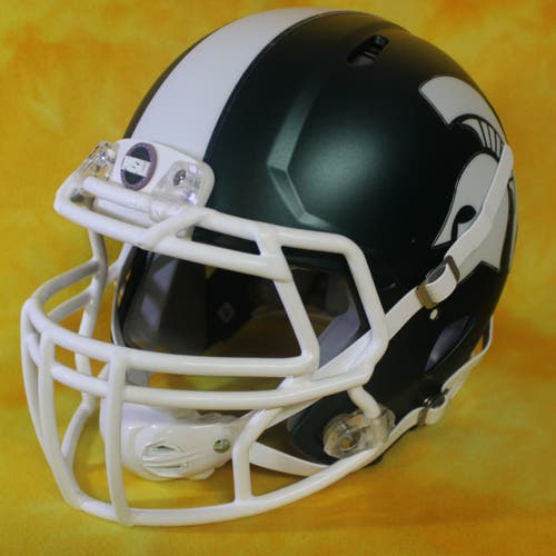 Michigan State Spartans! super custom fullsize football helmet Riddell Speed Lg