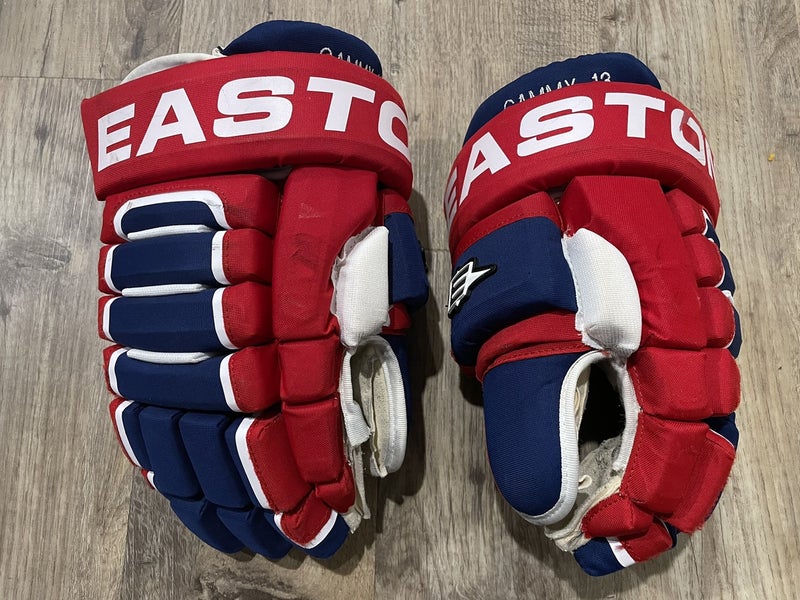 Easton pro stock hockey gloves Cammalleri montreal canadiens