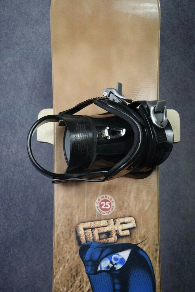 RIDE LOWRIDE SNOWBOARD SIZE 125 CM WITH 5150 SMALL BINDINGS | SidelineSwap  | Buy and Sell on SidelineSwap