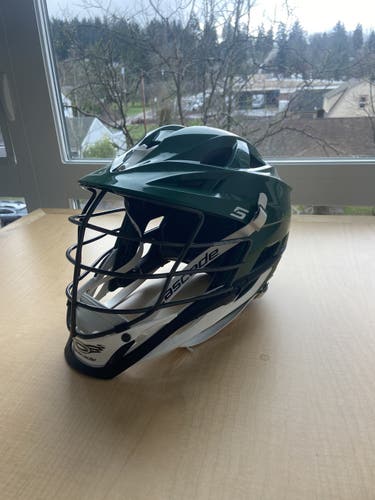Brand New No Tags Player's Cascade S Helmet Forest Green