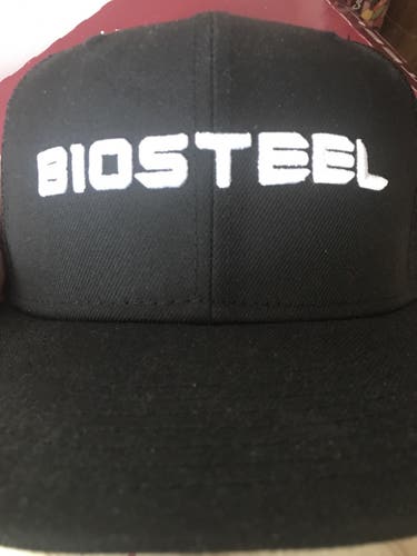 New Era Biosteel Hat Black SnapBack