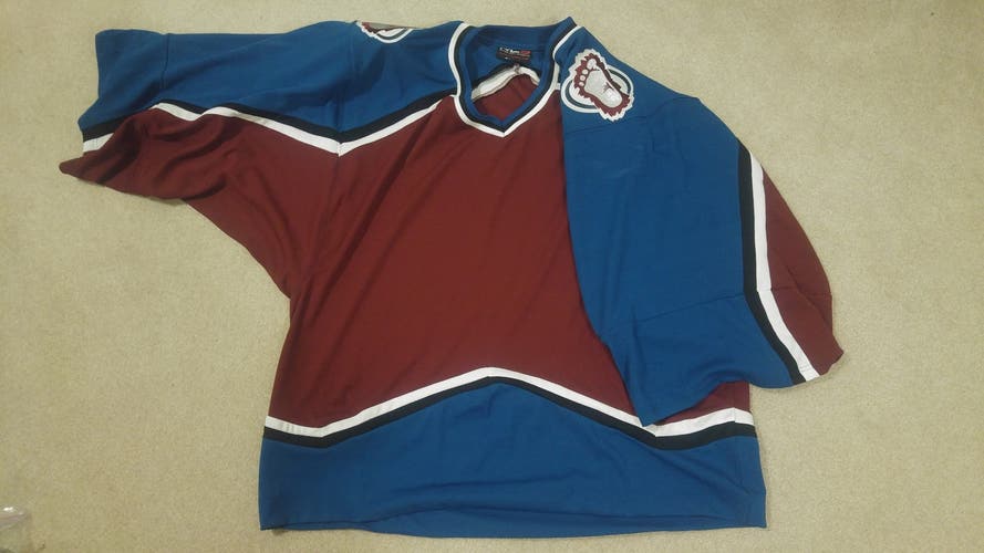Goalie Cut Colorado Avalanche Jersey