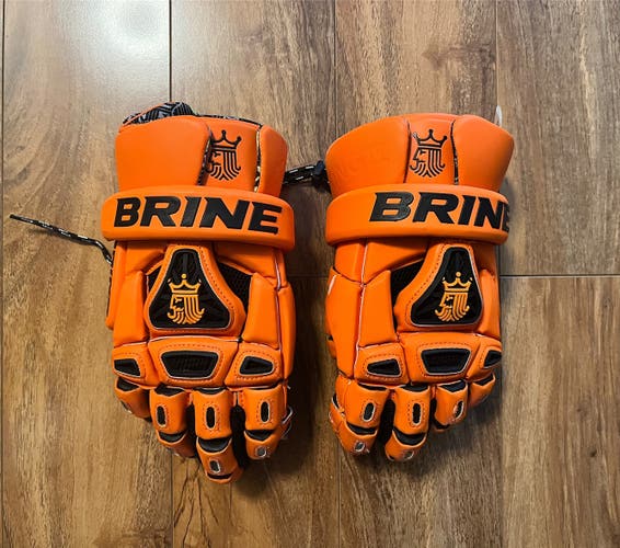 Brine king III lacrosse glove Orange Size 13
