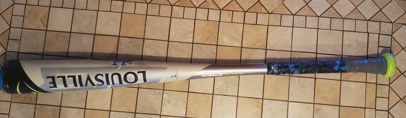 Bat Used Louisville Slugger Alloy Solo 618 (-11) 18 oz 29"