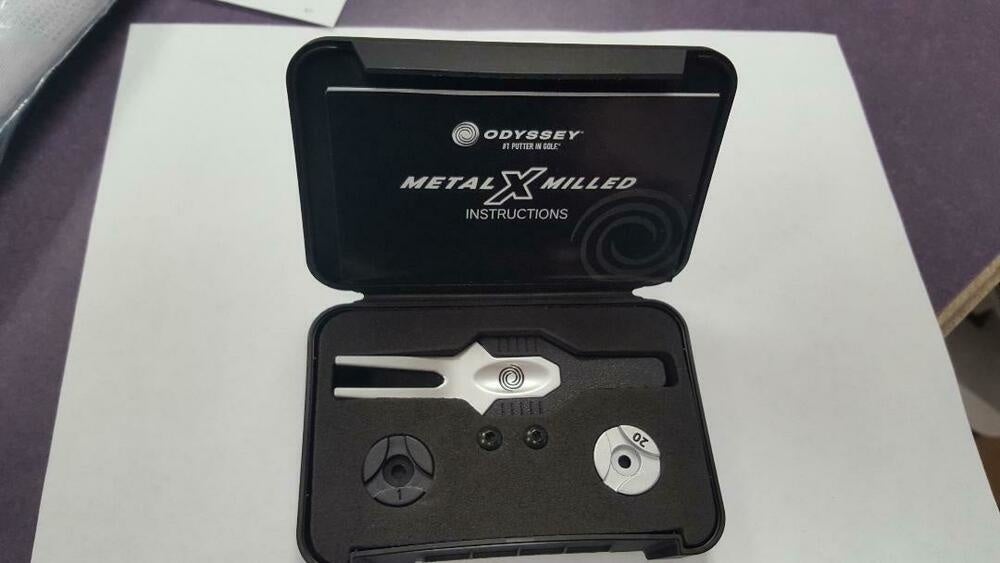 New Rare In Original Package Odyssey Metal X Milled 2 Ball Weight Kit and  Tool