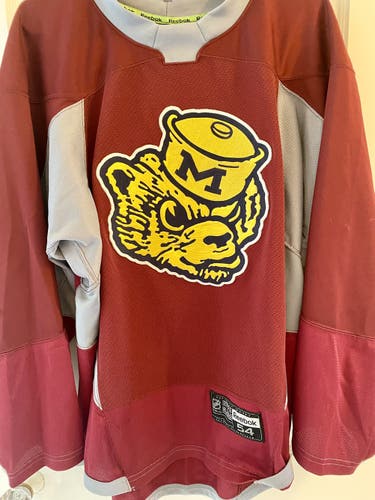Pro Stock NCAA Michigan Wolverines 3.0 Practice Jersey Maroon 54