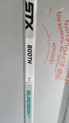 Hockey Stick New Senior STX Left Hand Surgeon RX Heel Pattern Pro Stock