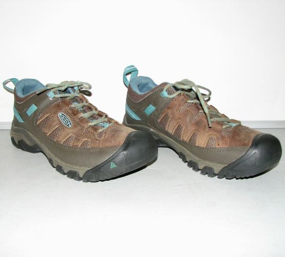 Keen Targhee Vent Women's Gray Low Hiking Trail Shoes ~ Size 9W