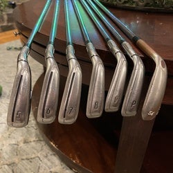 Iron Set Men's Used TaylorMade Right Handed M6 Stiff Flex Steel Shaft