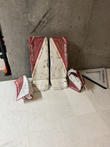 bauer supreme 1s goalie full set