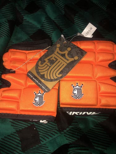 New Medium Brine Lopro Superlight Def Arm Pads ORANGE $$$ 4 Autism Awareness
