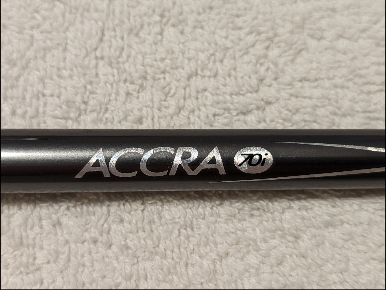 NEW! CUSTOM ACCRA iSERIES 70i Regular Flex Graphite Iron Shaft Set