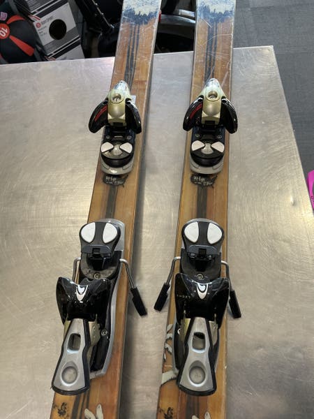 Used K2 Pep Fujas 159 Cm Mens Downhill Ski Combo | SidelineSwap