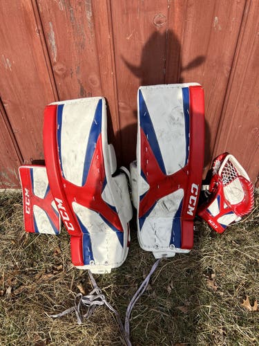 Ccm Revolution 577 red white and blue full set