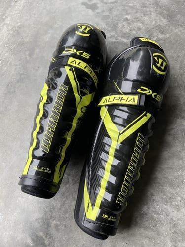 Used Warrior  Alpha DX5 Shin Pads
