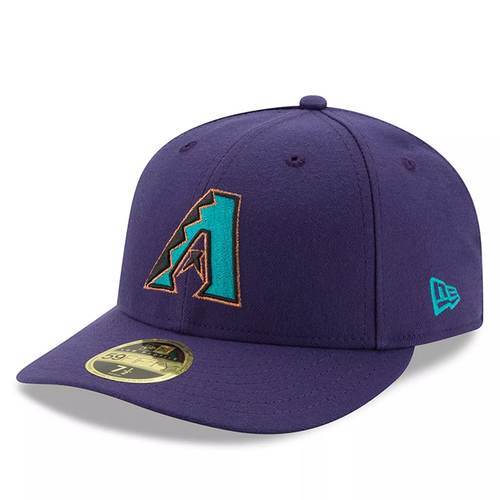 Arizona Diamondbacks New Era Purple Turn Back the Clock Throwback Fitted Hat
