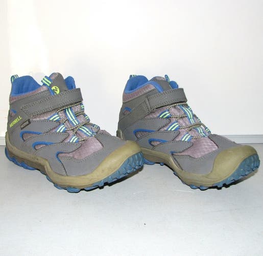 Merrell Chameleon 7 Mid Boys Alt.Closure Waterproof Hiking Trail Boots Shoes~2.5
