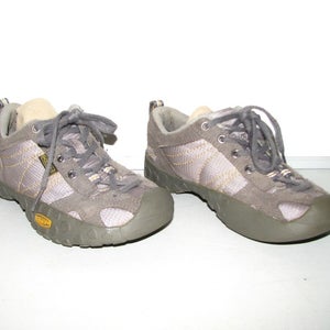 Keen 1006955 Kids/Boys/Girls Gray Low-Top Lace-Up Trail Hiking Shoes ~ Size 1