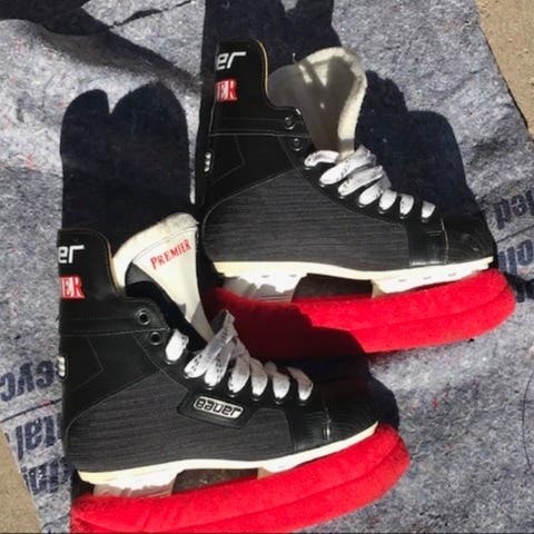 Bauer Premier hockey skates 5D very good condition