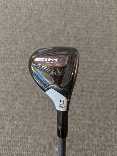 TaylorMade Sim 2 Max 22° hybrid Stiff