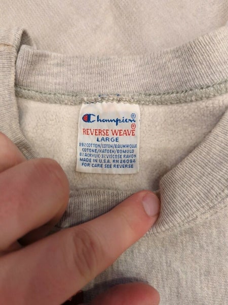 Vintage 90s Champion Reverse Weave Indianapolis Colts Sweatshirt Gray Men’s  XL