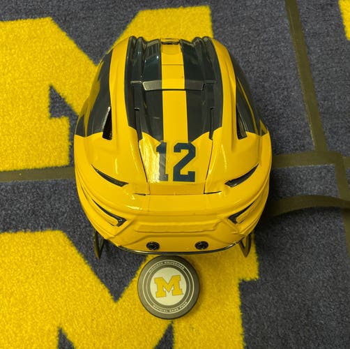 University of Michigan Hockey “Game Helmet” #12