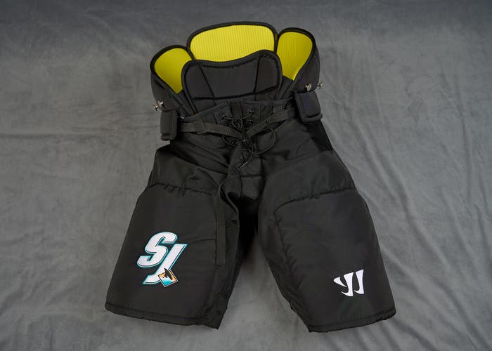 Pro Stock Warrior Franchise Sharks Medium Hockey Pants