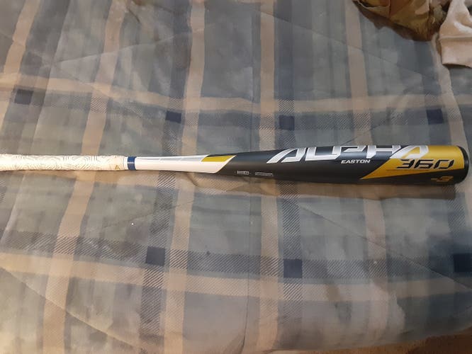 Bat New BBCOR Certified Easton Alloy Alpha 360 (-3) 30 oz 33"