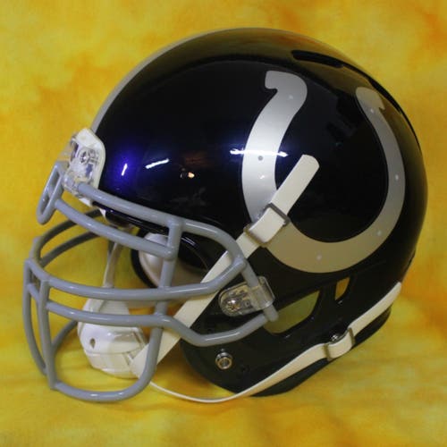 Indianapolis Colts super custom fullsize football helmet Rawlings YXL NFL