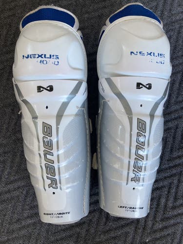 Shin Pads Used Bauer Nexus 4000