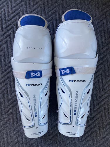 Shin Pads Used Bauer Nexus N7000