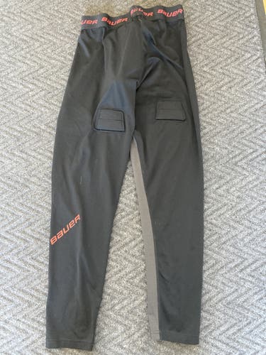 Black Compression Adult Men's Used Large Bauer